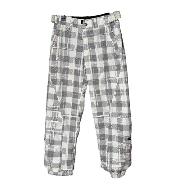 Body Glove Other - Bodyglove Ski Snow Board Pants Unisex Black White Checked Sz 14